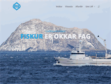 Tablet Screenshot of lvf.is